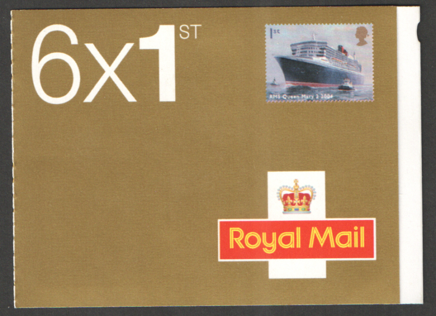 (image for) PM13 / SB3(13) 2004 Ocean Liners 6 x 1st Class Booklet - Click Image to Close