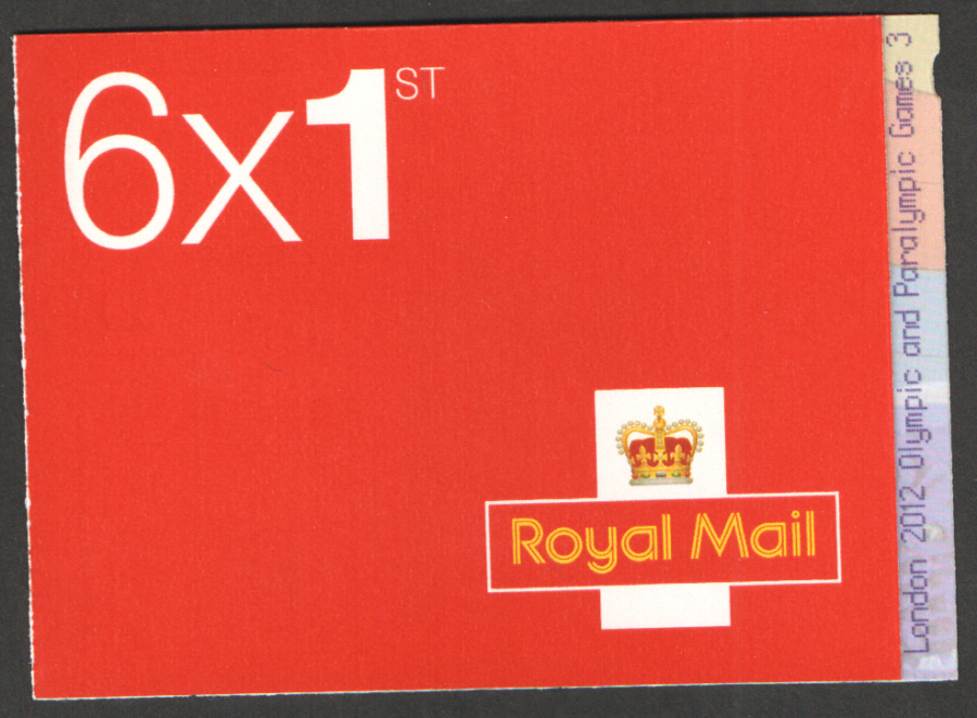 (image for) PM24 / SB3(24) Cyl W1 London 2012 No.3 Rowing & Table Tennis 6 x 1st Class Booklet