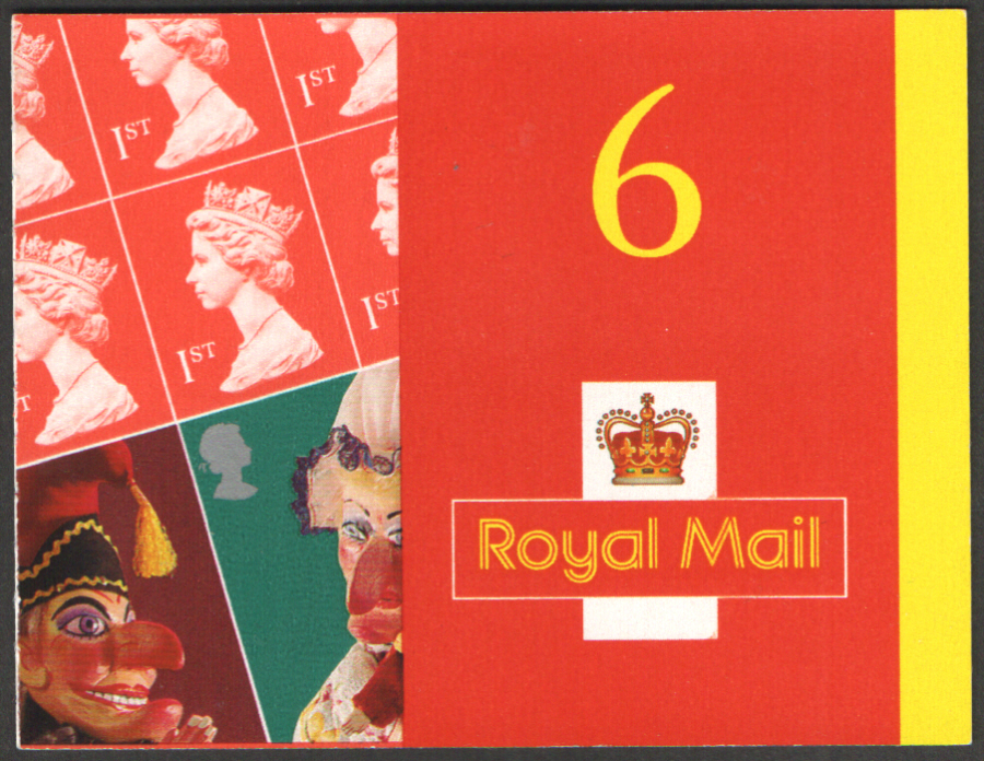 (image for) PM3 / SB3(3) Cyl Q1 Punch & Judy 6 x 1st Class Self Adhesive