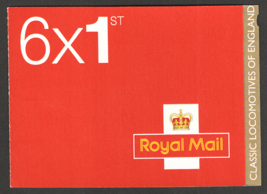 (image for) PM31 / SB3(31) Cyl W1 2011 Classic Locomotives of England 6 x 1st Class Booklet - Click Image to Close