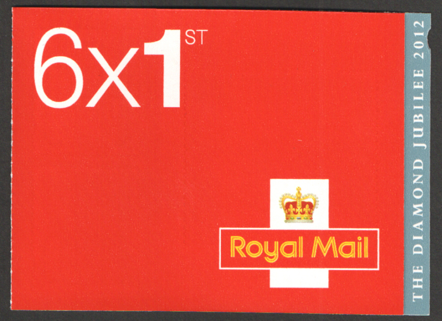 (image for) PM33 / SB3(33) Diamond Jubilee 6 x 1st Class Booklet - Click Image to Close