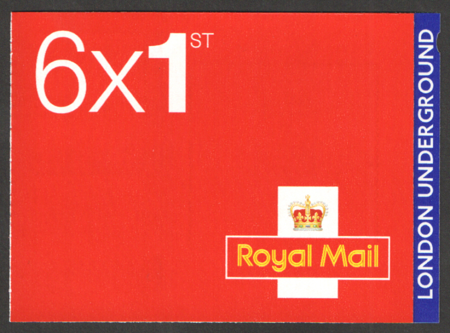 (image for) PM35 / SB3(35) Cyl W1 2013 London Underground 6 x 1st Class Booklet
