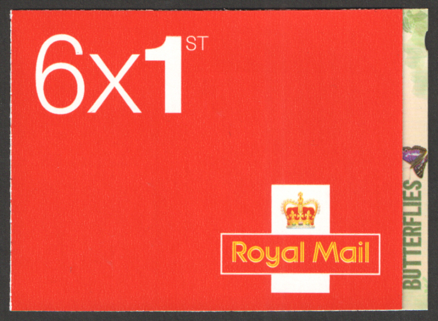 (image for) PM39 / SB3(39) SBB Cyl W1 2013 Butterflies 6 x 1st Class Booklet
