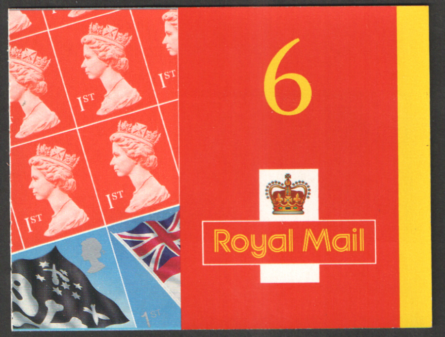 (image for) PM4 / SB3(4) 2001 Flags & Ensigns 6 x 1st Class Booklet - Click Image to Close