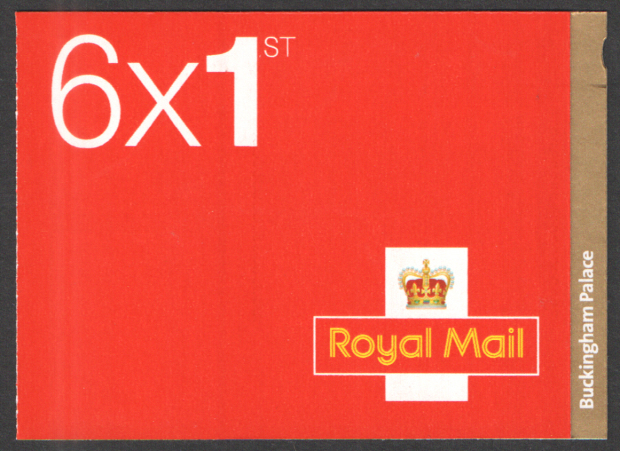 (image for) PM42 / SB3(42) Cyl W1 2014 Buckingham Palace 1st Class Booklet - Click Image to Close