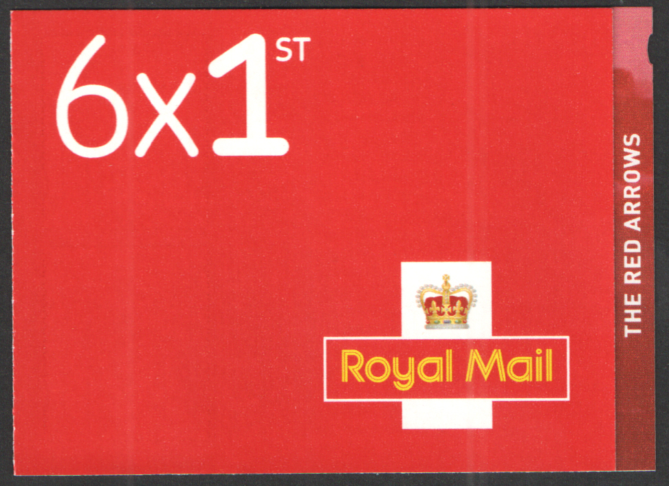 PM60 / SB3(60) Cyl W1 2018 Red Arrows 6 x 1st Class Booklet
