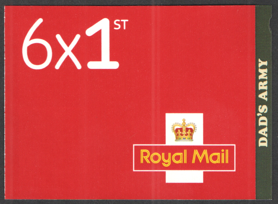 (image for) PM61 / SB3(61) Cyl W1 2018 Dad's Army 6 x 1st Class Booklet