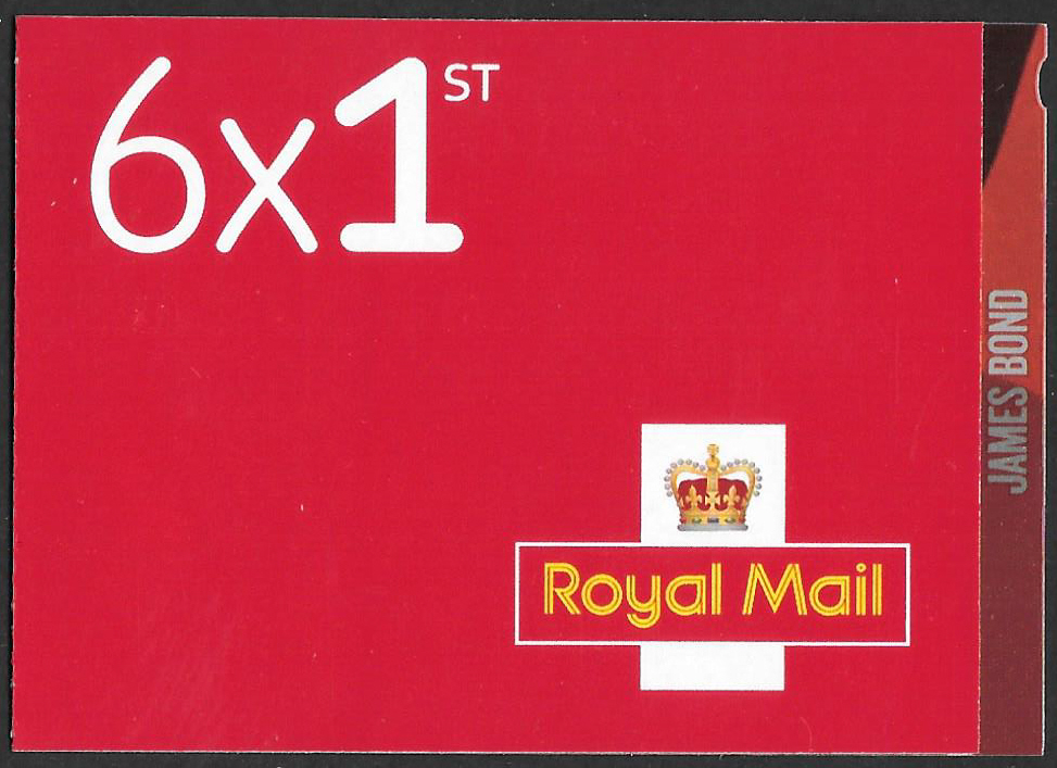 (image for) PM72 / SB3(72) 2020 James Bond 6 x 1st Class Booklet