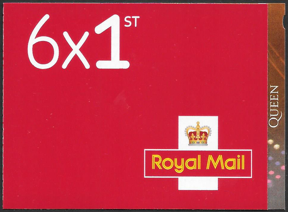(image for) PM74 / SB3(74) Cyl W1 2020 Queen 6 x 1st Class Booklet - Click Image to Close