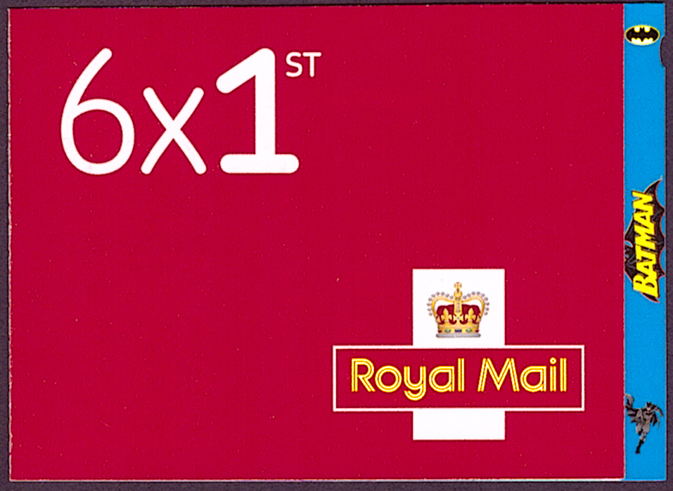 (image for) PM82 / SB3(82) 2021 Batman & Robin 6 x 1st Class Booklet - Click Image to Close