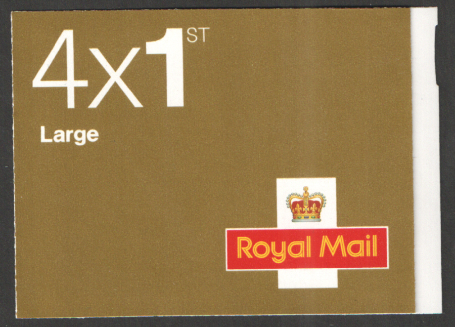 (image for) RB2c / SB1(19) MA11 / MFIL FSC Logo Walsall 4 x 1st Class Large Booklet - Click Image to Close