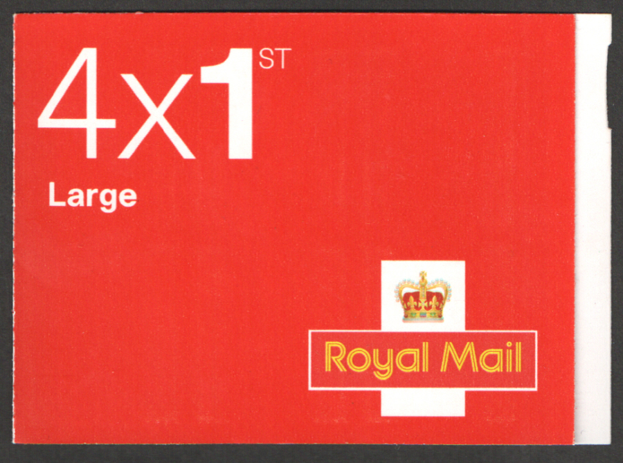 (image for) RB4 / SB1(23) MA12 / MFIL Walsall 4 x 1st Class Large Booklet