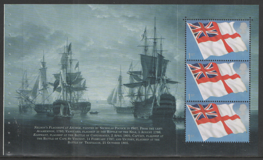 (image for) Pane DP359 from 2005 Battle of Trafalgar Prestige Booklet