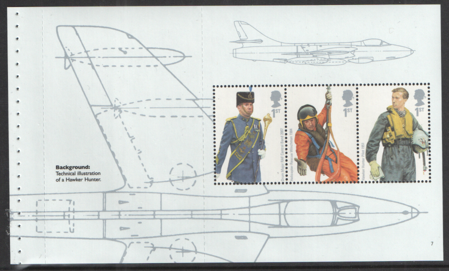 (image for) Pane DP388 from 2008 RAF Uniforms Prestige Booklet