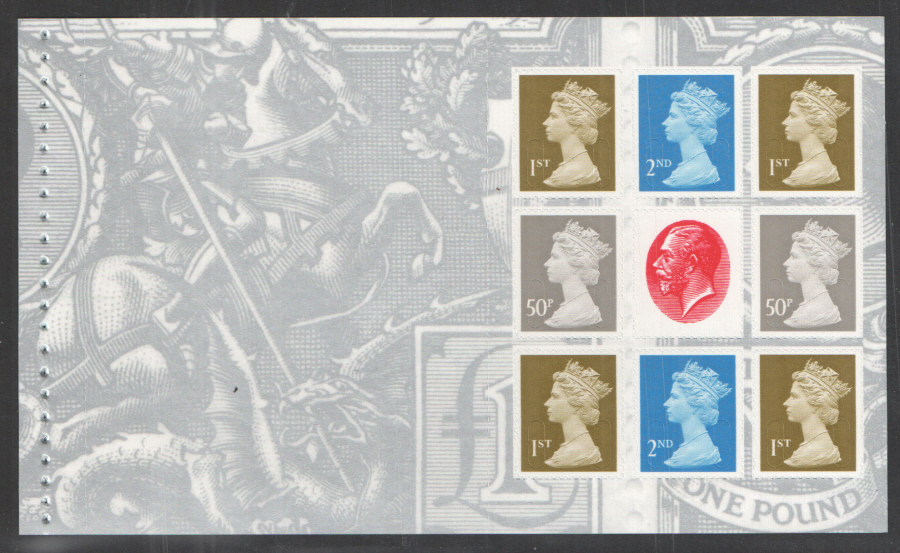 (image for) Pane DP422 Type 3 slits from 2010 George V Prestige Booklet - Click Image to Close