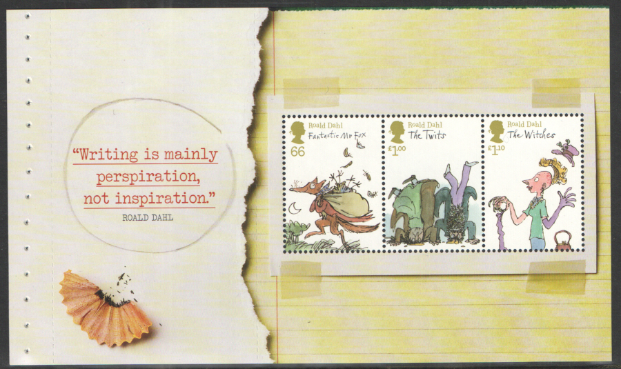 (image for) Pane DP440 from 2012 Roald Dahl Prestige Booklet - Click Image to Close