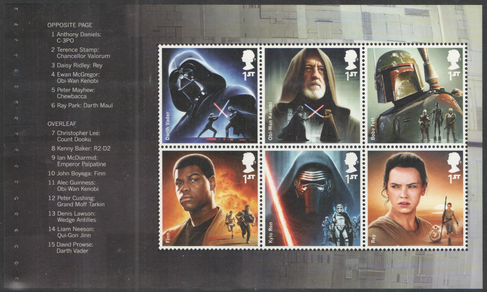 (image for) Pane DP489 from 2015 Star Wars Prestige Booklet