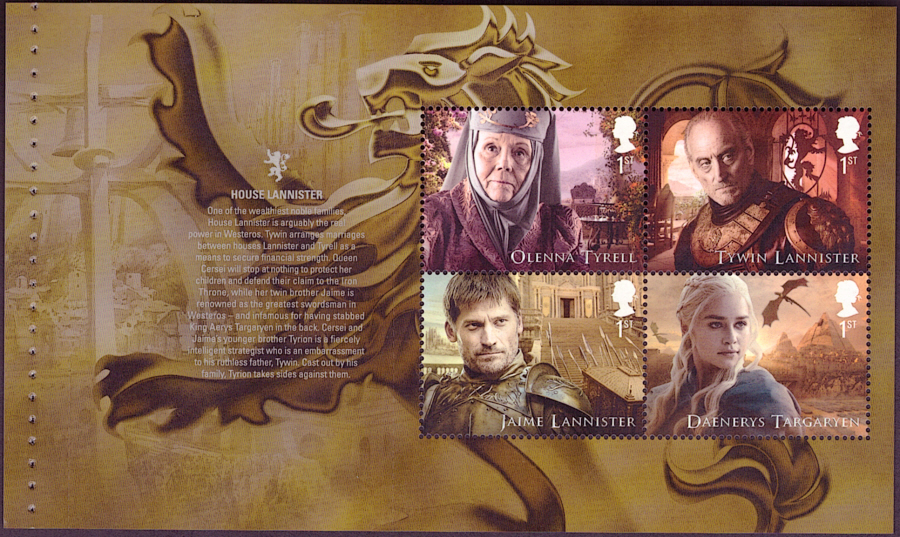 (image for) Pane DP528 from 2018 Game of Thrones Prestige Booklet