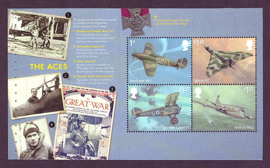 (image for) Pane DP532 from 2018 RAF Centenary Prestige Booklet
