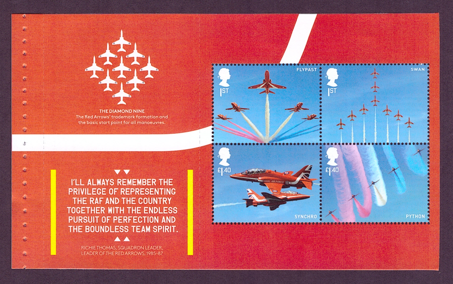 (image for) Pane DP534 from 2018 RAF Centenary Prestige Booklet - Click Image to Close