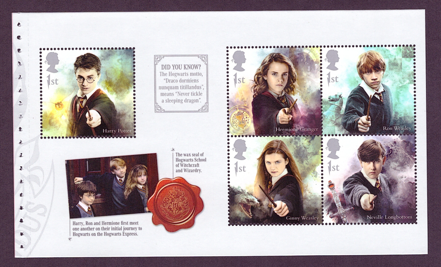 (image for) Pane DP540 from 2018 Harry Potter Prestige Booklet