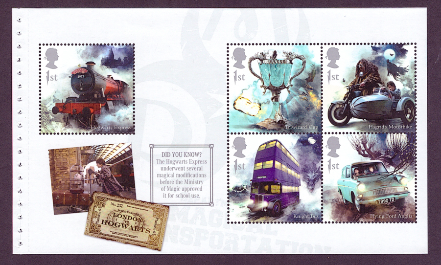 (image for) Pane DP541 from 2018 Harry Potter Prestige Booklet