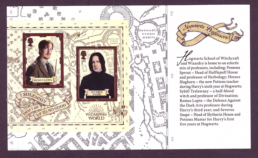 (image for) Pane DP543 from 2018 Harry Potter Prestige Booklet