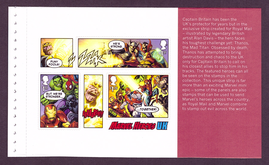 (image for) Pane DP552 from 2019 Marvel Prestige Booklet