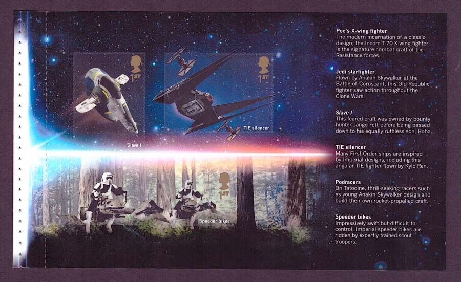 (image for) Pane DP560 from 2019 Star Wars Prestige Booklet