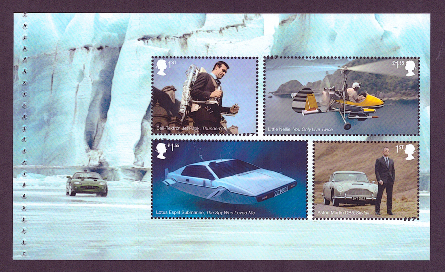 (image for) Pane DP569 from 2020 James Bond Prestige Booklet