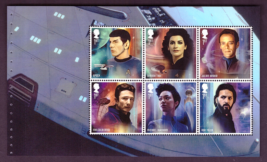 (image for) Pane DP580 from 2020 Star Trek Prestige Booklet