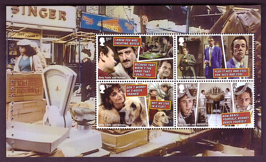 (image for) Pane DP583 from 2021 Only Fools And Horses Prestige Booklet