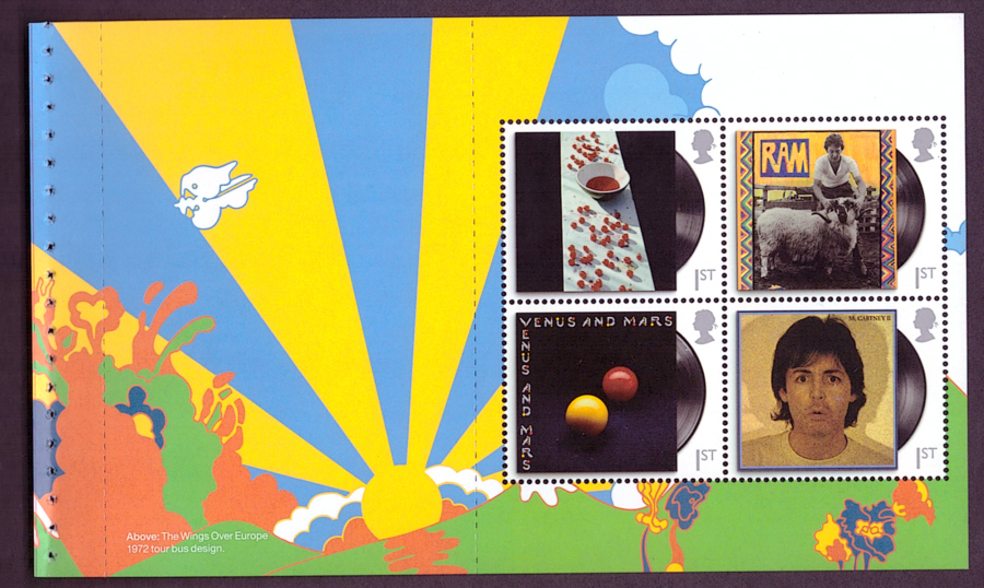 (image for) Pane DP587 from 2021 Paul McCartney Prestige Booklet