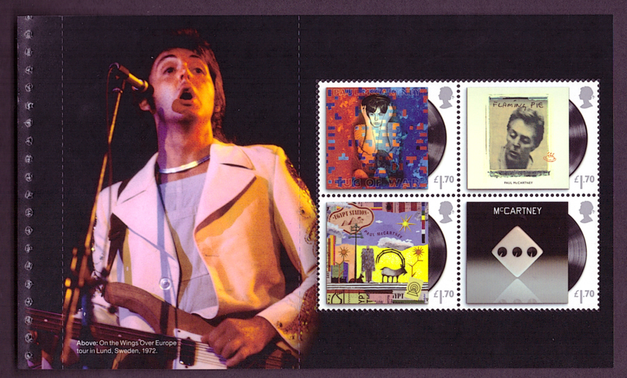 (image for) Pane DP588 from 2021 Paul McCartney Prestige Booklet