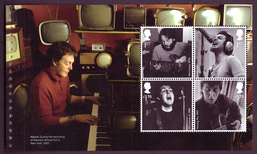 (image for) Pane DP589 from 2021 Paul McCartney Prestige Booklet