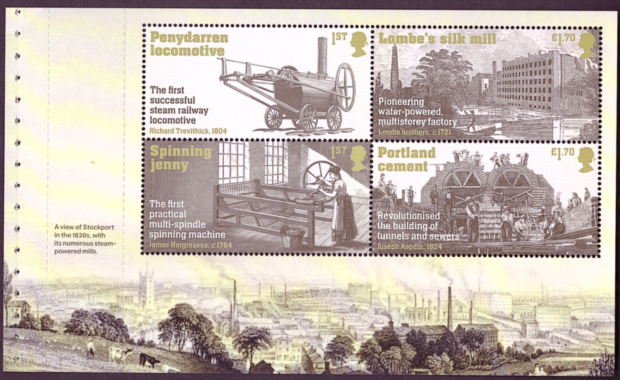 (image for) Pane DP591 from 2021 Industrial Revolutions Prestige Booklet