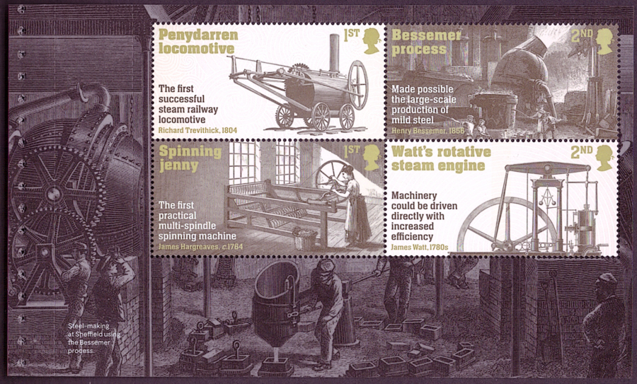 (image for) Pane DP592 from 2021 Industrial Revolutions Prestige Booklet