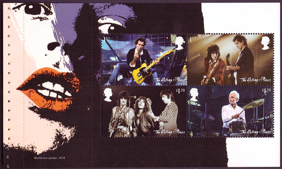 (image for) Pane DP601 from 2022 Rolling Stones Prestige Booklet