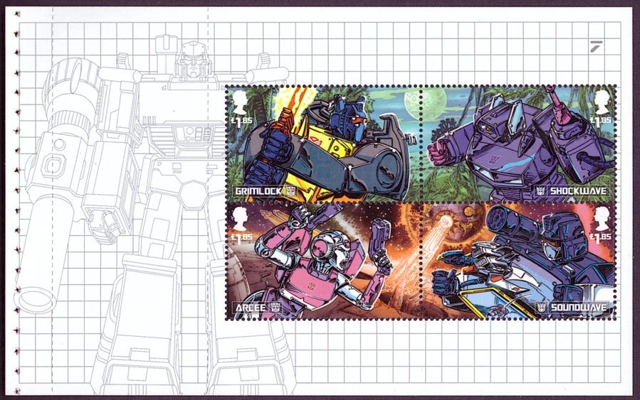 (image for) Pane DP613 from 2022 Transformers Prestige Booklet