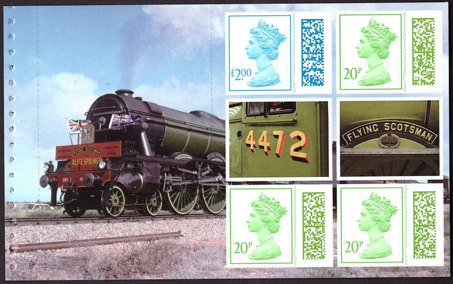 (image for) Pane DP629 from 2023 Flying Scotsman Prestige Booklet