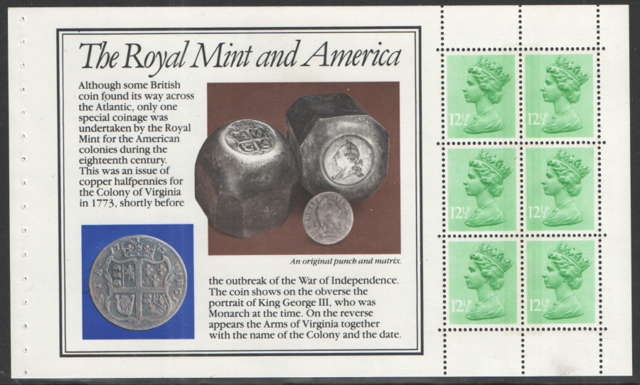 (image for) Pane DP63 from 1983 Royal Mint Prestige Booklet - Click Image to Close