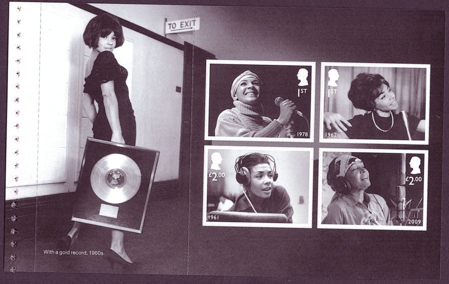 (image for) Pane DP632 from 2023 Dame Shirley Bassey Prestige Booklet