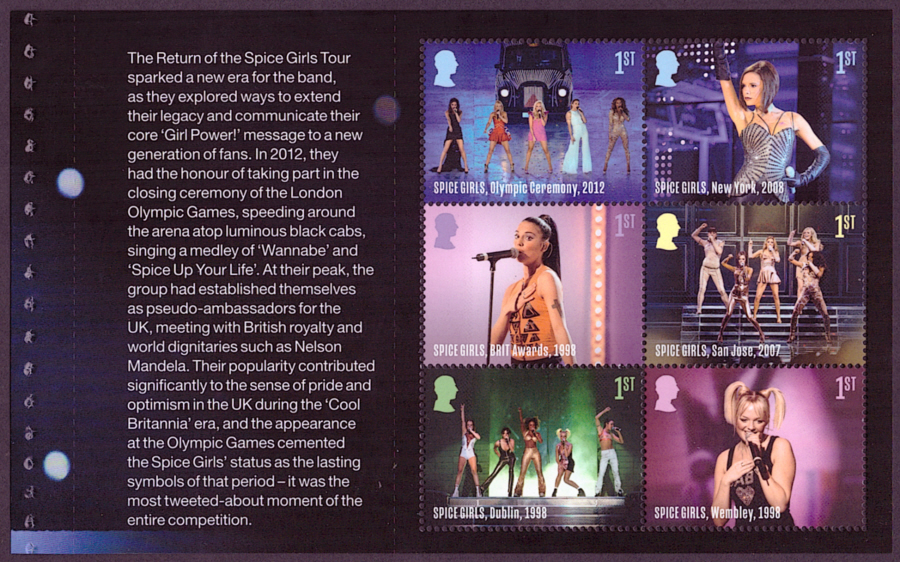 (image for) Pane DP642 from 2024 Spice Girls Prestige Booklet