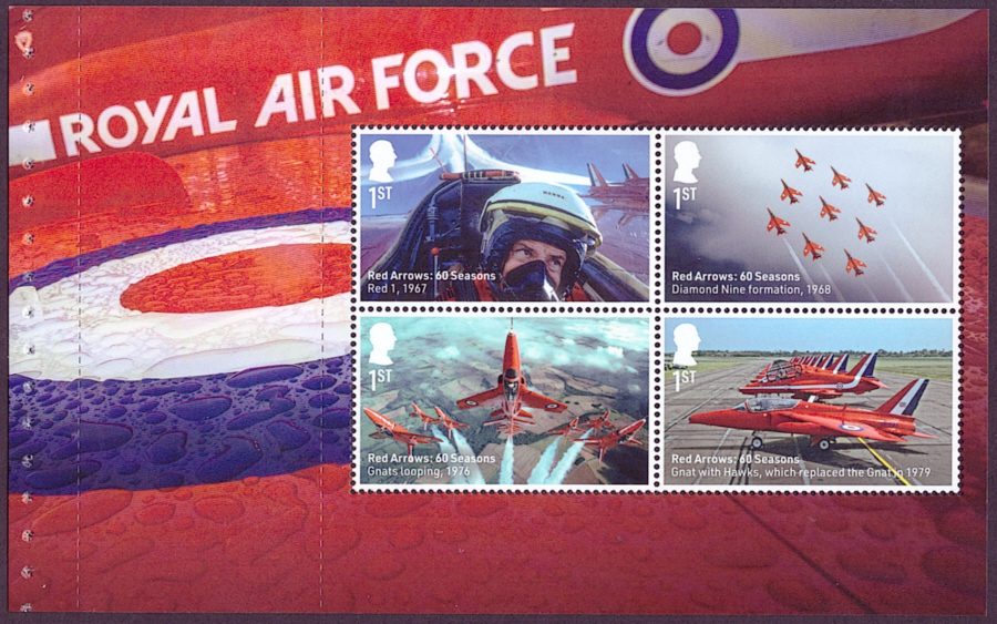 (image for) Pane DP643 from 2024 Red Arrows Prestige Booklet