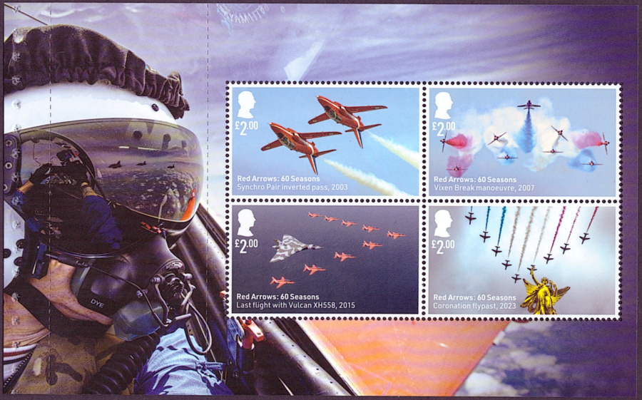 (image for) Pane DP644 from 2024 Red Arrows Prestige Booklet