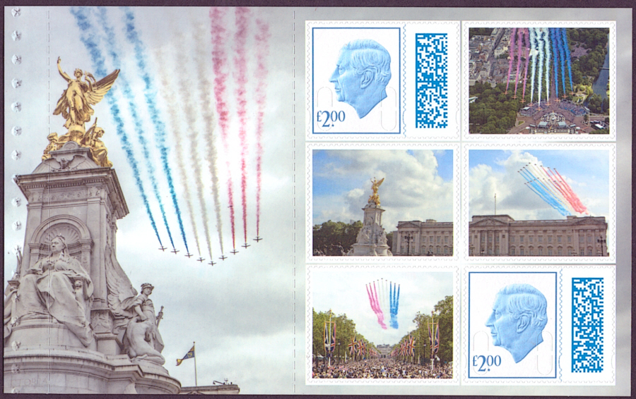 (image for) Pane DP645 from 2024 Red Arrows Prestige Booklet