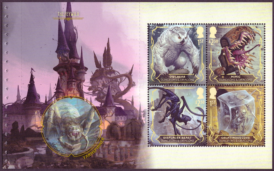 (image for) Pane DP648 from 2024 Dungeons & Dragons Prestige Booklet
