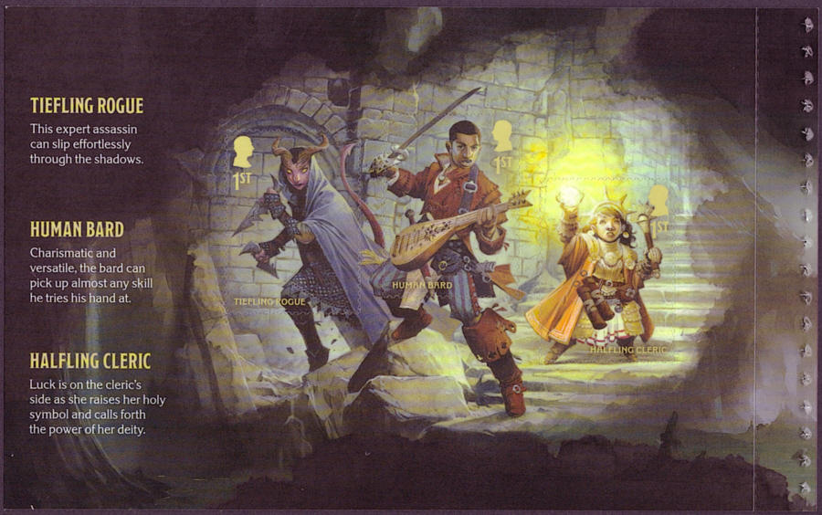 (image for) Pane DP650 from 2024 Dungeons & Dragons Prestige Booklet
