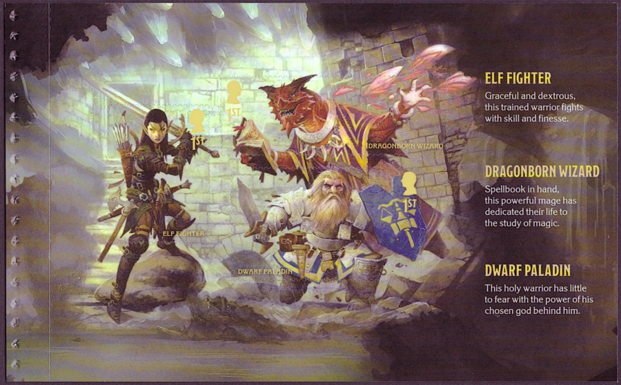 (image for) Pane DP651 from 2024 Dungeons & Dragons Prestige Booklet