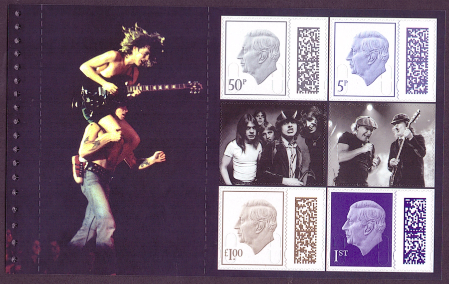 (image for) Pane DP666 from 2025 AC/DC Prestige Booklet